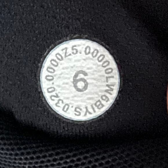 Lululemon Pace Rival High-Rise Crop 22" Labyrinth Black Light Cast / Black Sz 6 - Picture 12 of 12